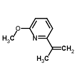 CAS 登录号：118775-71-6， 2-异丙烯基-6-甲氧基吡啶