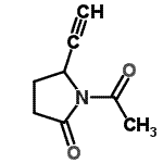 CAS#: 118800-17-2, 1-Acetyl-5-Ethynyl-2-Pyrrolidinone