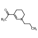 CAS 登录号：118850-65-0， 1-(1-丙基-1,4,5,6-四氢-3-吡啶基)乙酮