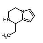 CAS#: 118959-62-9, 1-Ethyl-1,2,3,4-Tetrahydropyrrolo[1,2-a]Pyrazine