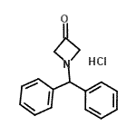 CAS#: 118972-99-9, 1-(Diphenylmethyl)-3-Azetidinone Hydrochloride (1:1)