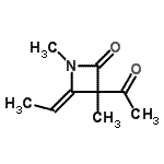 CAS#: 118987-42-1, (4Z)-3-Acetyl-4-Ethylidene-1,3-Dimethyl-2-Azetidinone