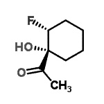 CAS#: 119030-21-6, 1-[(1R,2R)-2-Fluoro-1-Hydroxycyclohexyl]Ethanone