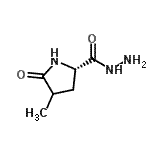 CAS#: 119074-74-7, (2S)-4-Methyl-5-Oxo-2-Pyrrolidinecarbohydrazide
