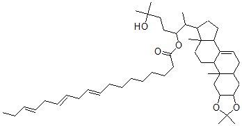 CAS#: 119087-46-6, Ecdysone 2,3-Acetonide