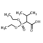 CAS 登录号：119090-76-5， 2-(二乙氧基磷酰)-3-甲基丁酸