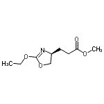 CAS#: 119109-66-9, Methyl 3-[(4S)-2-Ethoxy-4,5-Dihydro-1,3-Oxazol-4-Yl]Propanoate