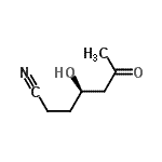 CAS#: 119136-80-0, (4R)-4-Hydroxy-6-Oxoheptanenitrile