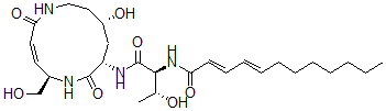 CAS 登录号：119259-71-1， 滑行菌素G