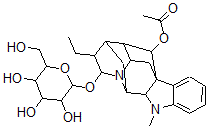 CAS#: 119329-01-0, 17-Acetylrauglucine