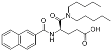 CAS#: 119363-62-1, 5-(Dipentylamino)-4-(Naphthalene-2-Carbonylamino)-5-Oxopentanoic Acid