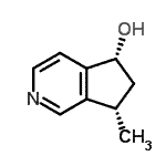 CAS#: 119365-15-0, (5R,7S)-7-Methyl-6,7-Dihydro-5H-Cyclopenta[c]Pyridin-5-Ol