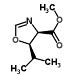 CAS#: 119395-11-8, Methyl (4R,5R)-5-Isopropyl-4,5-Dihydro-1,3-Oxazole-4-Carboxylate