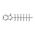 CAS#: 119403-54-2, 2-(Tridecafluorohexyl)-1H-Benzimidazole