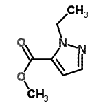 CAS 登录号：119458-46-7， 甲基1-乙基-1H-吡唑-5-羧酸酯