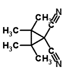 CAS 登录号：1195-70-6， 2,2,3,3-四甲基-1,1-环丙烷二甲腈