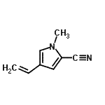 CAS#: 119580-84-6, 1-Methyl-4-Vinyl-1H-Pyrrole-2-Carbonitrile
