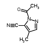 CAS#: 1196-15-2, 1-Acetyl-4-Methyl-1H-Pyrazole-5-Carbonitrile