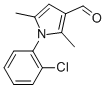 CAS#: 119673-49-3, 1-(2-Chlorophenyl)-2,5-Dimethyl-1H-Pyrrole-3-Carbaldehyde