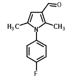 CAS#: 119673-50-6, 1-(4-Fluorophenyl)-2,5-Dimethyl-1H-Pyrrole-3-Carbaldehyde