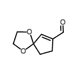 CAS#: 119728-97-1, 1,4-Dioxaspiro[4.4]Non-6-Ene-7-Carbaldehyde