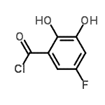 CAS#: 119735-31-8, 5-Fluoro-2,3-Dihydroxybenzoyl Chloride