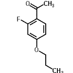 CAS 登录号：119774-74-2， 1-(2-氟-4-丙氧基苯基)乙酮