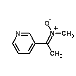 CAS 登录号：119908-57-5， N-甲基-N-[(1Z)-1-(3-吡啶基)亚乙基]胺氧化物
