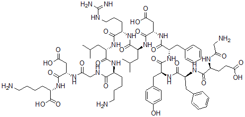 CAS 登录号：119953-02-5， 胶原蛋白型IValpha1(531-543)