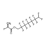 CAS#: 119986-76-4, 2,2,3,3,4,4,5,5,6,6,7,7-Dodecafluoroheptyl 2-Fluoroacrylate