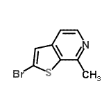 CAS#: 120010-03-9, 2-Bromo-7-Methylthieno[2,3-c]Pyridine