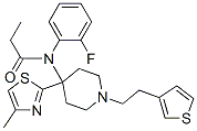 CAS#: 120072-08-4, N-(2-Fluorophenyl)-N-[4-(4-Methyl-1,3-Thiazol-2-Yl)-1-(2-Thiophen-3-Ylethyl)Piperidin-4-Yl]Propanamide
