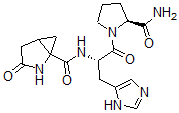 CAS 登录号：120083-46-7， N-[(2S)-1-[(2S)-2-氨基甲酰吡咯烷-1-基]-3-(3H-咪唑-4-基)-1-氧代丙烷-2-基]-3-氧代-2-氮杂双环[3.1.0]己烷-1-甲酰胺