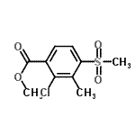 CAS#: 120100-04-1, Methyl 2-Chloro-3-Methyl-4-(Methylsulfonyl)Benzoate