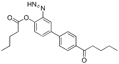 CAS 登录号：120102-98-9， [4-(4-戊酰苯基)偶氮苯基]戊酸酯