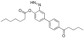 CAS#: 120103-00-6, [4-(4-Pentanoylphenyl)Diazenylphenyl] Heptanoate
