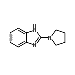 CAS#: 120161-06-0, 2-(1-Pyrrolidinyl)-1H-Benzimidazole