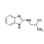 CAS 登录号：120161-07-1， 1-(1H-苯并咪唑-2-基氨基)-2-丙醇