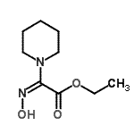 CAS#: 120209-12-3, Ethyl (2E)-(Hydroxyimino)(1-Piperidinyl)Acetate