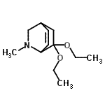 CAS#: 120230-21-9, 7,7-Diethoxy-2-Methyl-2-Azabicyclo[2.2.2]Oct-5-Ene