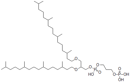CAS#: 120287-12-9, 2,3-Bis(3,7,11,15-Tetramethylhexadecoxy)Propyl 3-Phosphonooxypropyl Hydrogen Phosphate