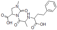 CAS#: 120294-09-9, 3-[2-[(1-Hydroxy-1-Oxo-4-Phenylbutan-2-Yl)Amino]Propanoyl]-1-Methyl-2-Oxoimidazolidine-4-Carboxylic Acid