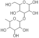 CAS 登录号：120375-11-3， 3-O-(6-脱氧己糖吡喃糖苷)吡喃己糖