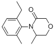CAS 登录号：120375-14-6， 4-(2-乙基-6-甲基苯基)-5-甲基吗啉-3-酮