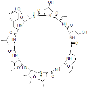 CAS 登录号：120500-21-2， Hormothamnin A