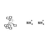 CAS#: 12051-87-5, Diammonium Hexachlororhenate(2-)