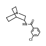 CAS#: 120570-07-2, N-(1-Azabicyclo[2.2.2]Oct-3-Yl)-3-Chlorobenzamide