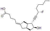 CAS#: 120593-19-3, 15-Fluoro-13,14-Dehydrocarbacyclin