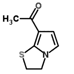 CAS#: 120627-38-5, 1-(2,3-Dihydropyrrolo[2,1-b][1,3]Thiazol-7-Yl)Ethanone