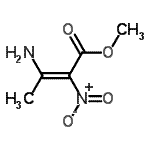 CAS#: 120697-14-5, Methyl (2E)-3-Amino-2-Nitro-2-Butenoate